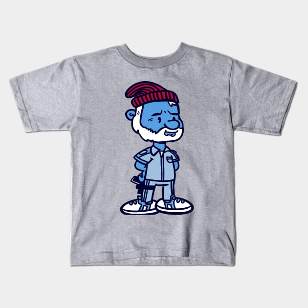 Papa Z Kids T-Shirt by Pixelmania